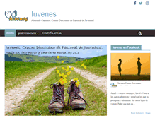 Tablet Screenshot of iuvenes.org